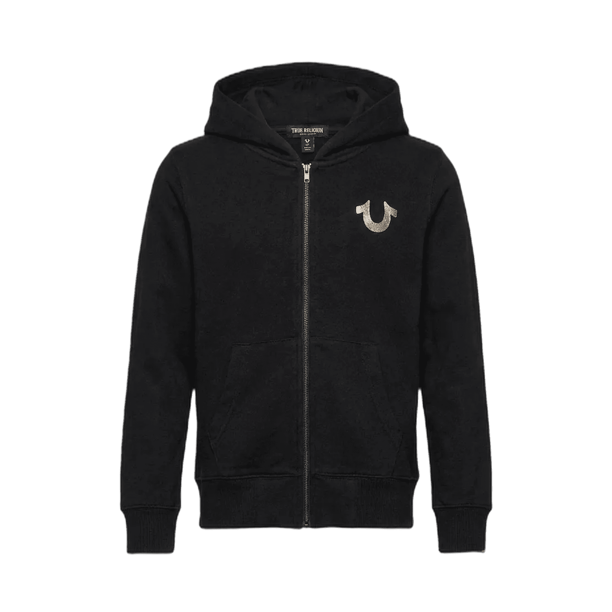 6PM x True Religion Zip Hoodie Horseshoe - Black