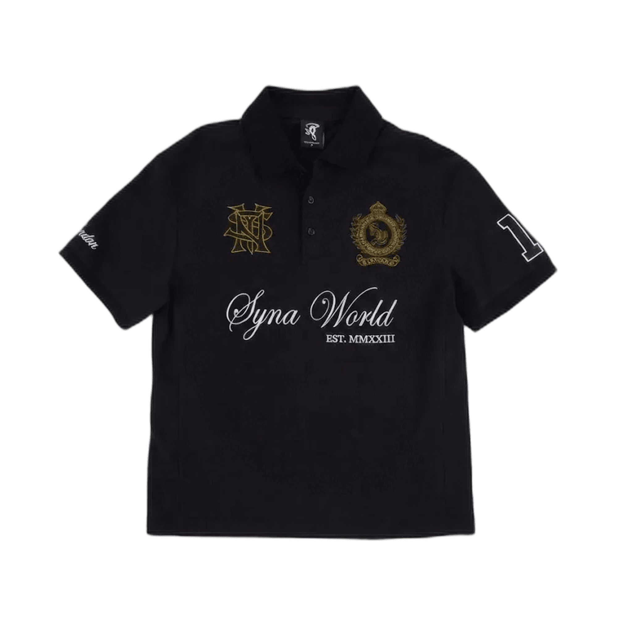 SYNA London Polo Shirt - Black