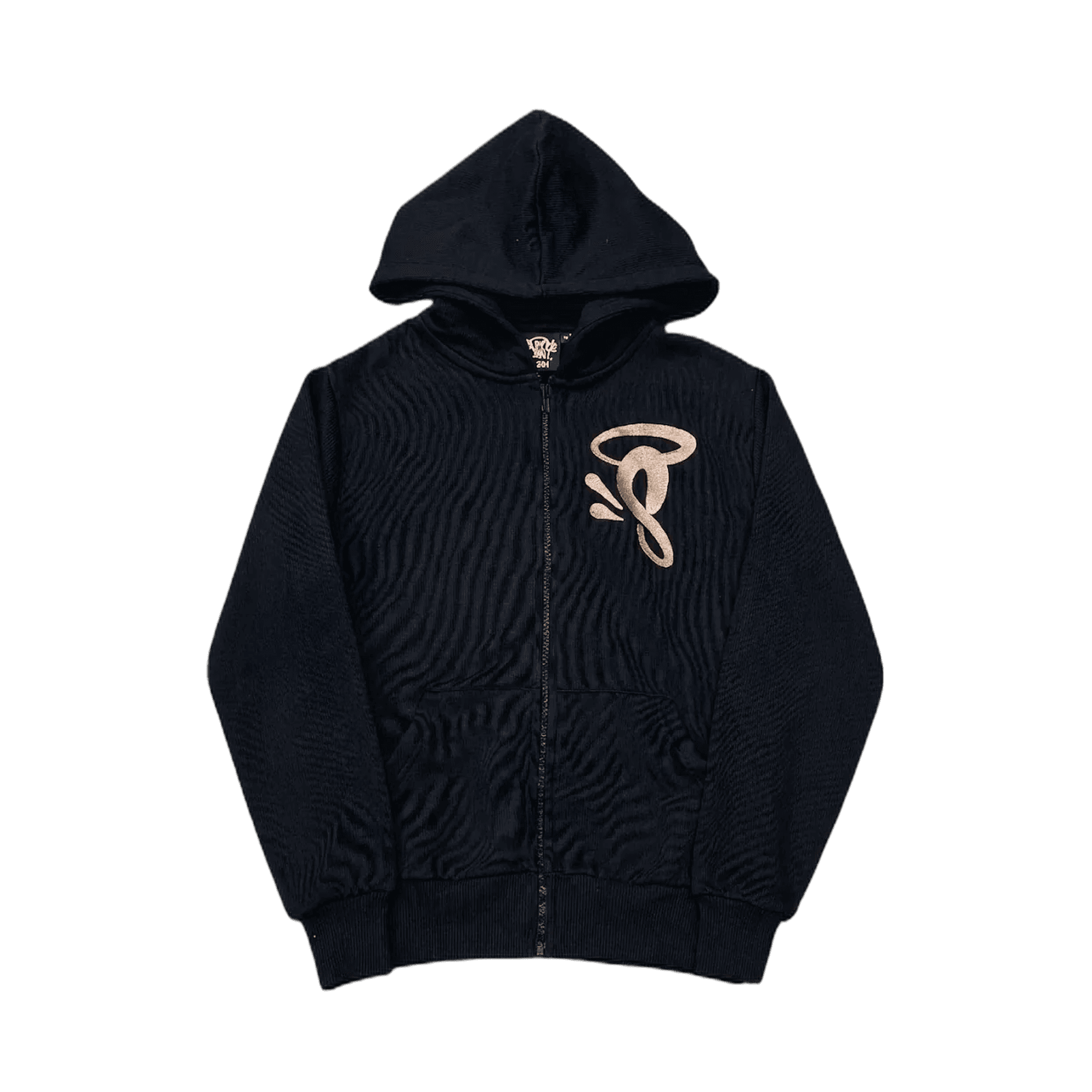S-World SYNA Void Zip Hood - Black Rose Gold